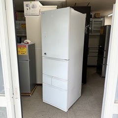 ②【超美品‼️】東芝 2018年製 465L冷蔵庫 高級ガラスドア タッチオープン 美品‼️】東芝 2018年製 465Lノンフロン冷凍冷蔵庫 ベジータ 自動製氷