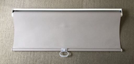 【新品・未使用】ロールスクリーン グレー ◆幅900mm×高さ2270㎜　＃4