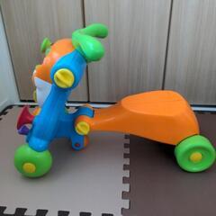 【お取引中】トイザラス限定★2way/ライドオンウォーカー☆手押し車・室内用バイクの画像