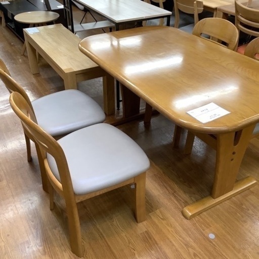浜本工芸 ダイニング5点セット【トレファク 川越店】