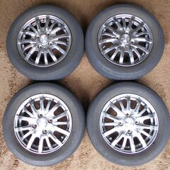 🌟LEBENアルミホイール4本セット🌟155/65R13🌟13×4.00B