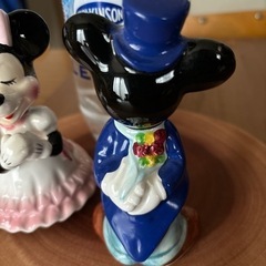 ▼【中古】ミッキー&ミニー♡陶器オルゴール♪♪の画像