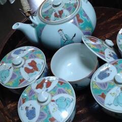 中華風茶器セットの画像