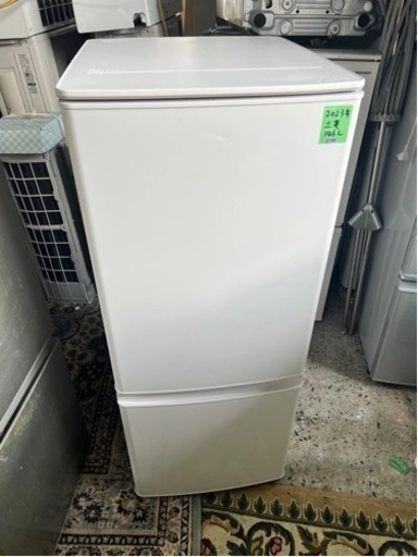 No.0168  23年 三菱冷蔵庫146L 配送無料❗️