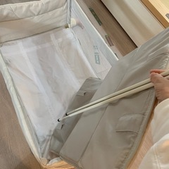 ベビーベッド　簡易ベッド　簡易ベビーベッド　折り畳みベッド　ベビー用品の画像