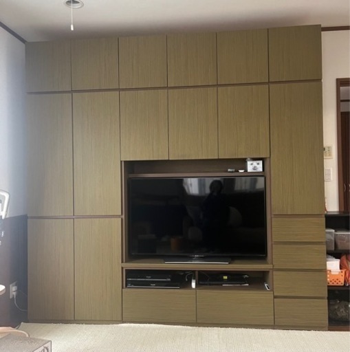 値下げしまささた　ニトリ　大型テレビボード