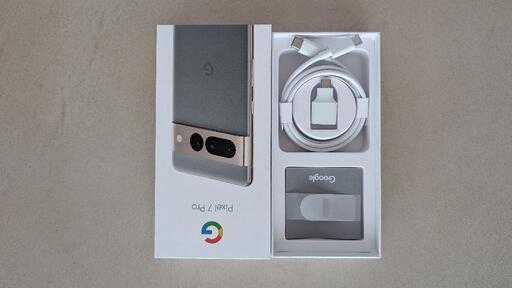 Google pixel 7 pro 箱 付属品