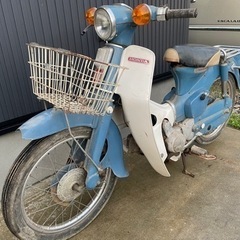 ホンダスーパーカブ50行燈カブ