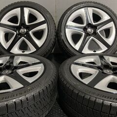 【BS BRIDGESTONE BLIZZAK VRX2 215/45R17】スタッドレス【TOYOTA 50プリウス 純正ホイール 17インチ 7J5HPCD100+50】　(MTX64)クレジットカード QRコード決済可能