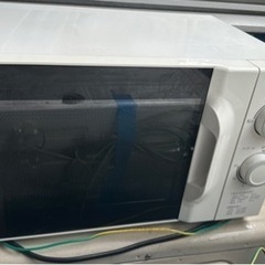 洗濯機と電子レンジセットの画像