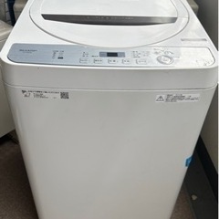 洗濯機と電子レンジセット