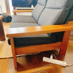 カリモク家具 ソファ 2人がけソファの画像