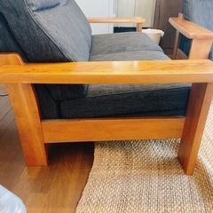カリモク家具 ソファ 2人がけソファの画像