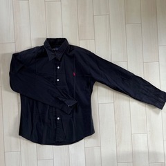 ラルフローレン　黒シャツ