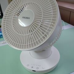 サーキュレーター DCモーター 自動首振り 静音 省エネワット数17 W　6～20畳対応  6段階風量  ７時間タイマー リモコンの画像