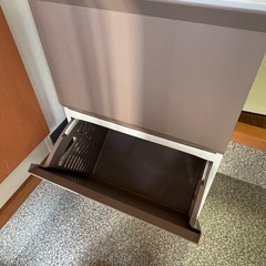 ランドリー収納2段 の画像