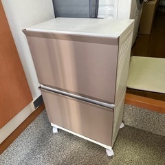 ランドリー収納2段 の画像