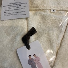 新品未使用　今治タオル　バスローブ　Mサイズの画像