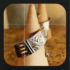 ビンテージ　スプーンリング　の画像