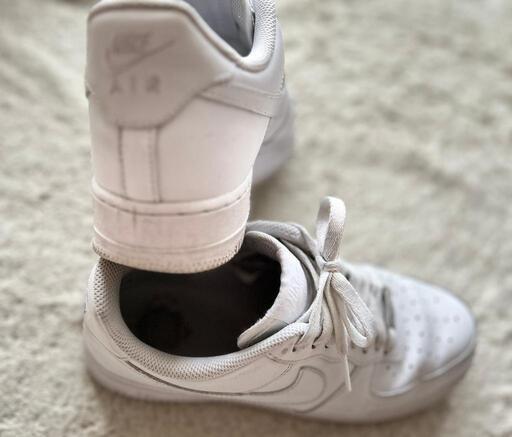 NIKE エアフォースワン 白 ローカット