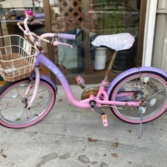 《取引成立》子供用自転車　プリンセス　女の子用　中古