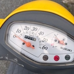 【早い者勝ち】原付　バイク スズキ　　レッツ4の画像