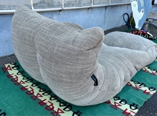 札幌市内配送可 ambient lounge アンビエントラウンジ アクスティック 1人掛けローソファ オットマン付き 