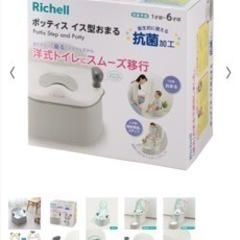 リッチェル おまる 補助便座 スリコ 立ちおまる