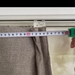 【5月10日〆切】家具 【無印良品】カーテン　グレーの画像