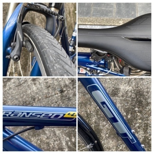 自転車 クロスバイクGIANT TRANCEO4.0 付属品あり