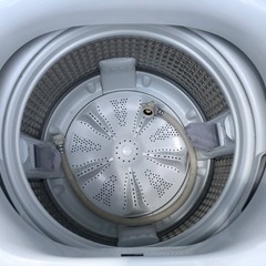【美品】洗濯機　ハイアール　7.5kg   21年製　JW-LD75Aの画像