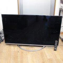 T990) シャープ 4K対応液晶テレビ LC-50US45 50型 2018年製 アクオス 水平方向に調節できるスイーベルスタンド AQUOS SHARP Netflix 50V TV