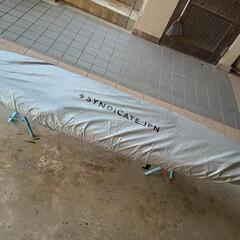 5/14値下げ　7.0 キャッチサーフ　オディシー　プランク　純正フィン付（シングルフィンモデル）デッキカバー付　サーフィン　スポンジ　ソフトボード　サーフボードの画像