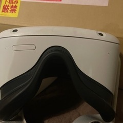 meta quest2 実働　予備フェイスパット付きの画像