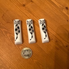 ATSUKO MATANO 箸置き3個セット　猫ねこネコの画像