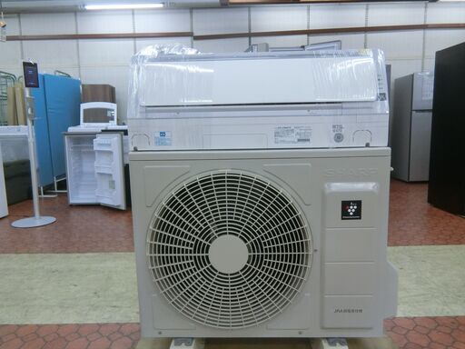 ID 178366　エアコン5.6K　シャープ　２０２０年　１８～２０畳　冷暖　単相200V　AC-L56ATC