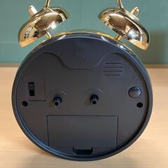 餃子の王将 音声目覚まし時計（ゴールド）未使用品の画像