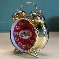 餃子の王将 音声目覚まし時計（ゴールド）未使用品の画像
