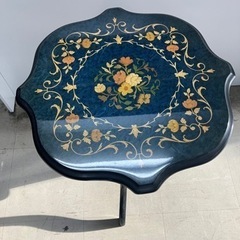 取引場所 南観音 A2405-287 サイドテーブル Domani 汚れキズありの画像