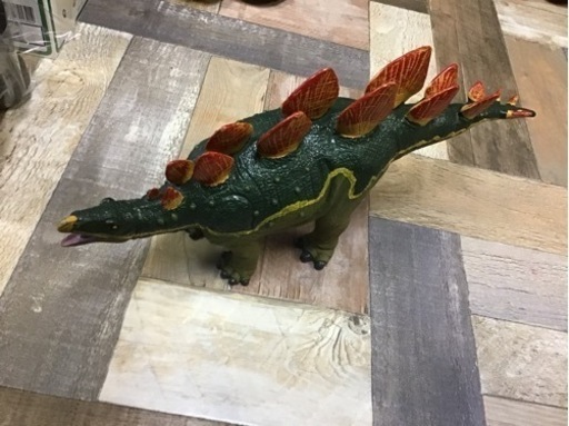 ステゴサウルス   ダイナソービニールモデル