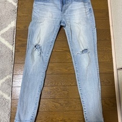 ZARA メンズ ダメージスキニーパンツ 最終値下げ