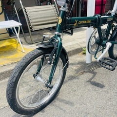 《売約済》【池上店】キャプテンスタッグ CAPTAINSTAG アルルAL-FDB161 16インチ 折りたたみ自転車 自転車　街乗り　町乗り　コンパクト　大人　女性　子供　軽量の画像