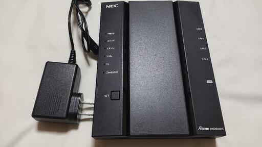 「本日限定」NEC無線LANルーター Aterm WG2600HS