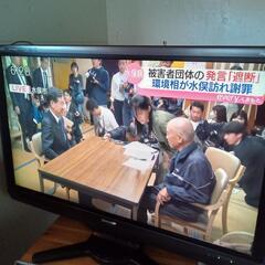 SHARP40型テレビの画像