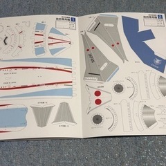 航空自衛隊　政府専用機ペーパークラフト　ボーイング777-300ERの画像