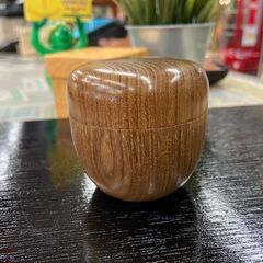 茶道具　槐（えんじゅ）棗