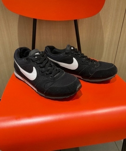 【 ナイキ・NIKE  】黒，スニーカー，靴， MD RUNNER 2