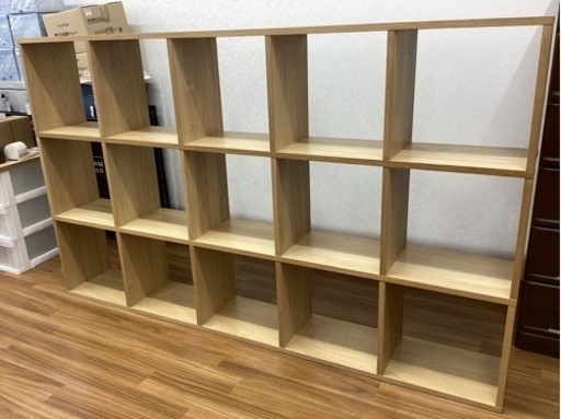 取りに来られる方限定！！　オープンシェルフ　無印良品 ナチュラル