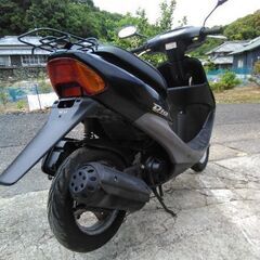 ホンダ  Dio  50cc    AF 34　実動　2スト　上り坂道グングン 走ります！！  前カゴ後カゴあります！の画像