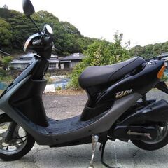 ホンダ  Dio  50cc    AF 34　実動　2スト　上り坂道グングン 走ります！！  前カゴ後カゴあります！の画像